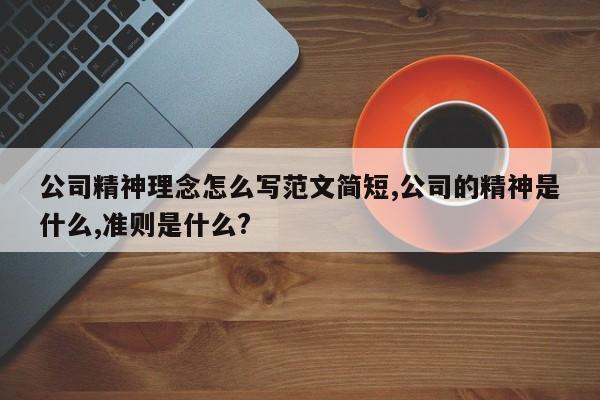 公司精神理念怎么写范文简短,公司的精神是什么,准则是什么?